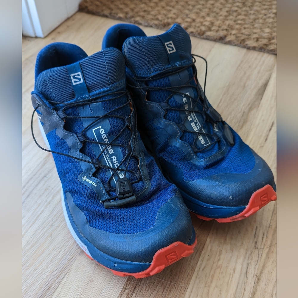 Salomon Sense Ride 3 Gore-tex - Blue - sz11